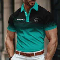 High Quality Men's Polo Shirt MERCEDES-PO-0074729