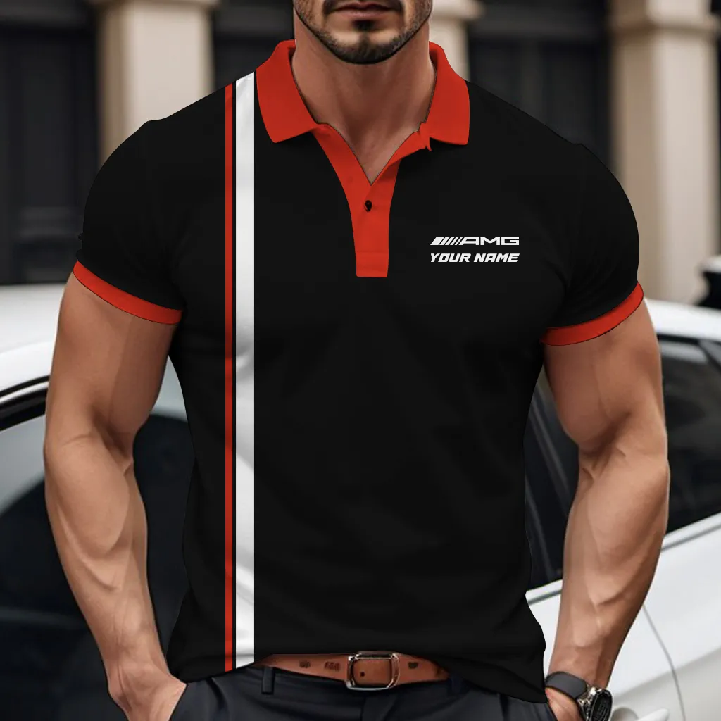 High Quality Customized Men's Polo Shirt MERCEDES-PO-0074674