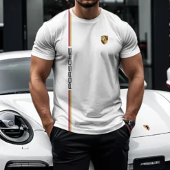 High Quality Men's T-shirt PORSCHE-TX-0075026