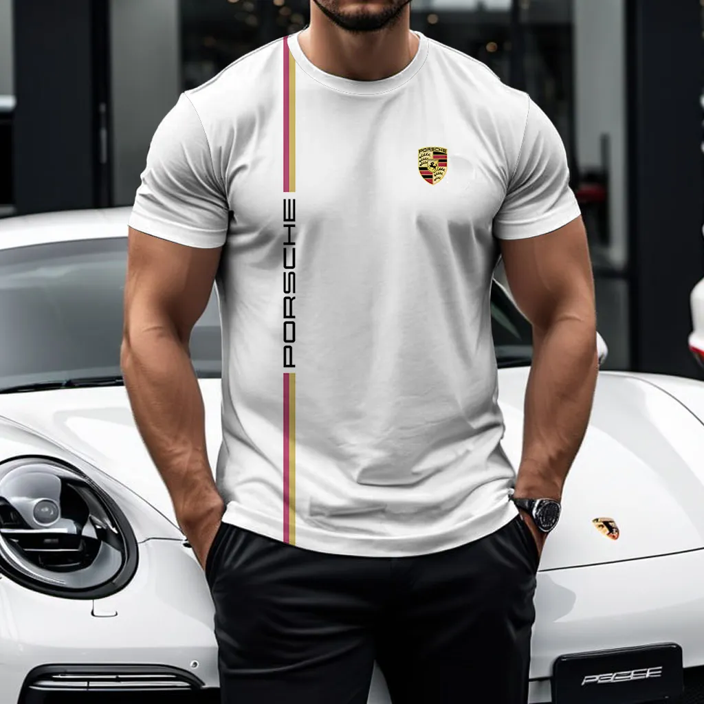 High Quality Men's T-shirt PORSCHE-TX-0075026