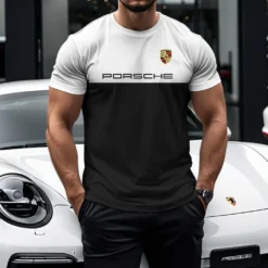 High Quality Men's T-shirt PORSCHE-TX-0075024