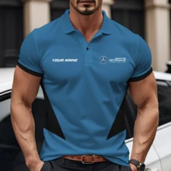 High Quality Customized Men's Polo Shirt MERCEDES-PO-0074671