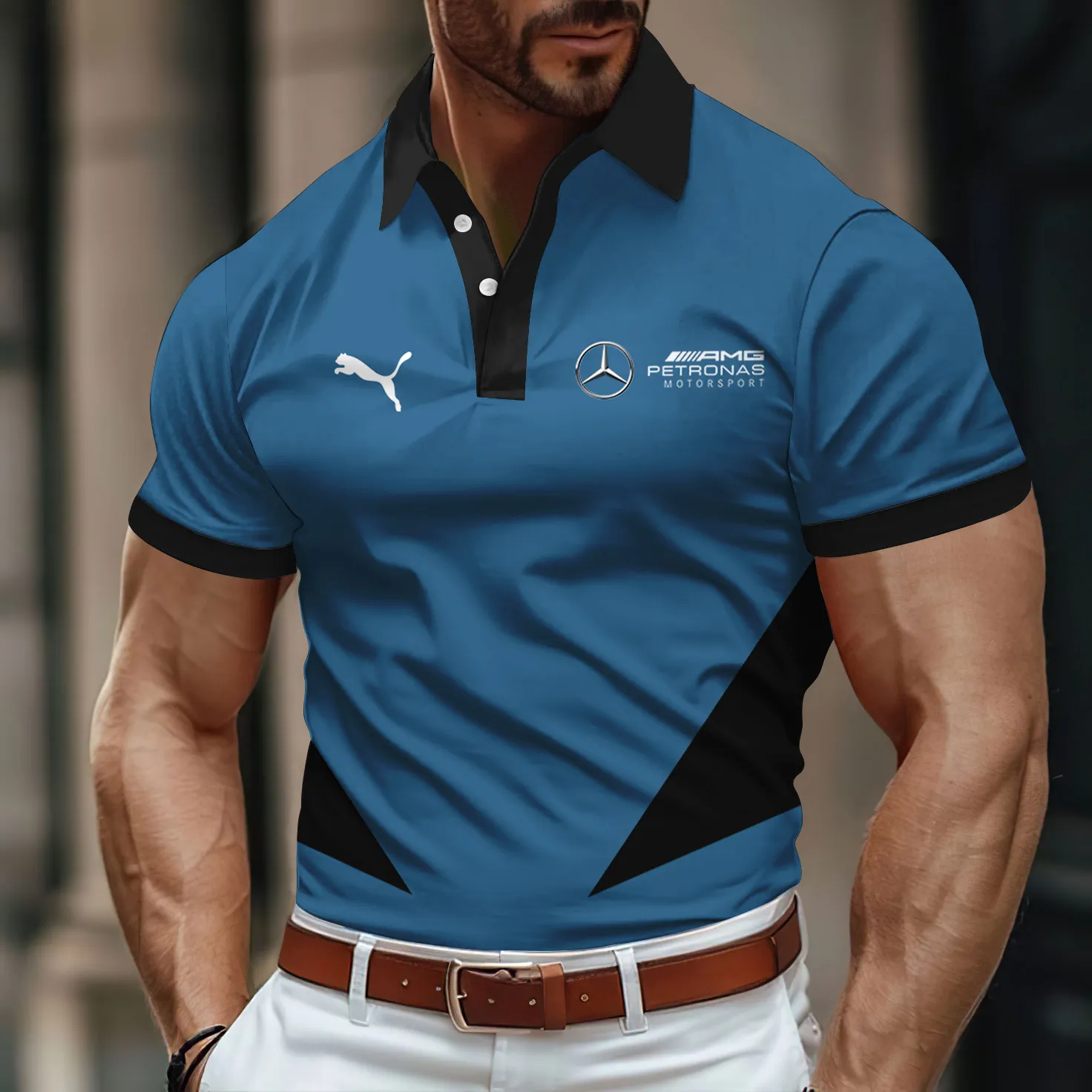 High Quality Men's Polo Shirt MERCEDES-PO-0074731