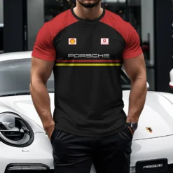 High Quality Men's T-shirt PORSCHE-TX-0075022