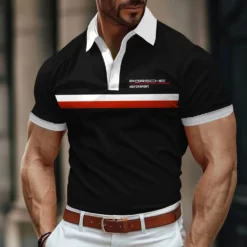 High Quality  Men's Polo Shirt PORSCHE-PO-0074573