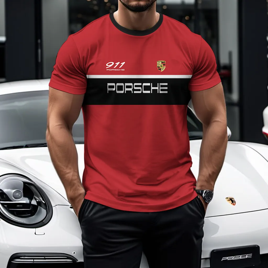 High Quality Men's T-shirt PORSCHE-TX-0075021