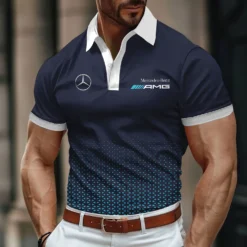 High Quality Men's Polo Shirt MERCEDES-PO-0074730
