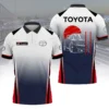 High Quality Men's Zip Polo Shirt TOYOTA-TZPO-0074932