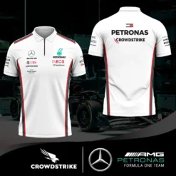 High Quality Men's Zip Polo Shirt MERCEDES-TZPO-0074757