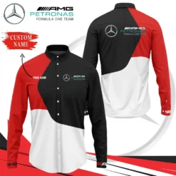 High Quality Customized Men's Long Sleeve Button Shirt MERCEDES-CCY-0075373