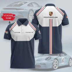 High Quality Customized Men's Polo Shirt PORSCHE-PO-0074638