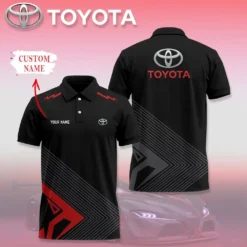 High Quality Customized Men's Polo Shirt TOYOTA-PO-0074365