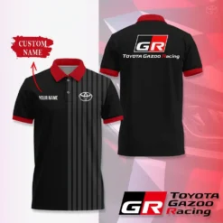 High Quality Customized Men's Polo Shirt TOYOTA-PO-0074364