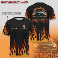 High Quality Customized Men's T-shirt PORSCHE-TX-0075077