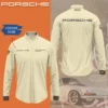 High Quality Customized Men's Long Sleeve Button Shirt PORSCHE-CCY-0075380