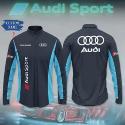 High Quality Customized Men's Long Sleeve Button Shirt AUDI-CCY-0075439