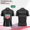 High Quality Customized Men's Zip Polo Shirt PORSCHE-TZPO-0074819