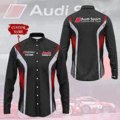 High Quality Customized Men's Long Sleeve Button Shirt AUDI-CCY-0075440