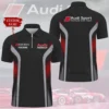 High Quality Customized Men's Zip Polo Shirt AUDI-TZPO-0074871