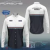 High Quality Customized Men's Long Sleeve Button Shirt PORSCHE-CCY-0075386