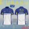 High Quality Customized Men's Zip Polo Shirt SUBARU-TZPO-0074923