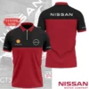 High Quality Customized Men's Zip Polo Shirt NISSAN-TZPO-0074878