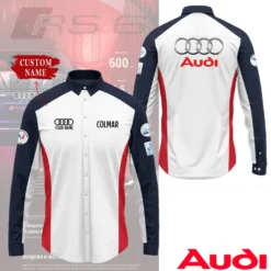 High Quality Customized Men's Long Sleeve Button Shirt AUDI-CCY-0075441
