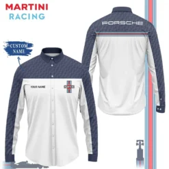 High Quality Customized Men's Long Sleeve Button Shirt PORSCHE-CCY-0075393