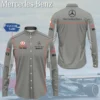 High Quality Customized Men's Long Sleeve Button Shirt MERCEDES-CCY-0075369