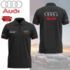 High Quality Customized Men's Zip Polo Shirt AUDI-TZPO-0074868