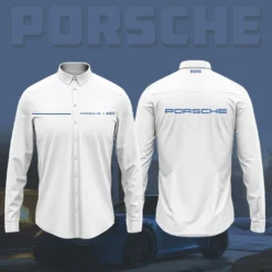 High Quality Men's Long Sleeve Button Shirt PORSCHE-CCY-0075415