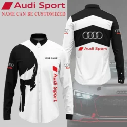 High Quality Customized Men's Long Sleeve Button Shirt AUDI-CCY-0075445