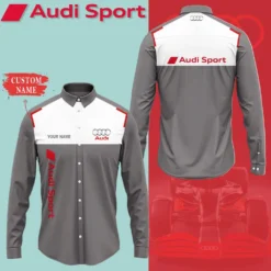 High Quality Customized Men's Long Sleeve Button Shirt AUDI-CCY-0075447