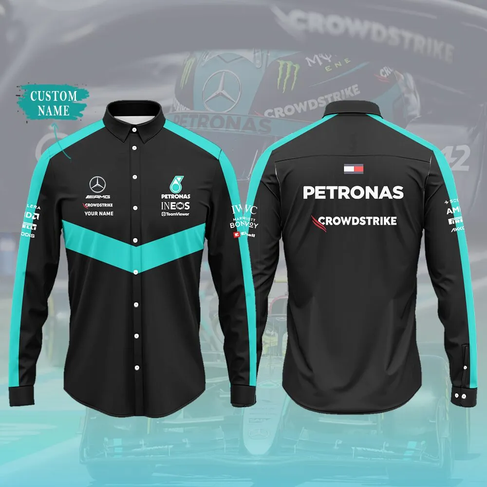 High Quality Customized Men's Long Sleeve Button Shirt MERCEDES-CCY-0075365