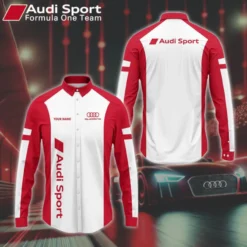 High Quality Customized Men's Long Sleeve Button Shirt AUDI-CCY-0075448