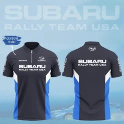 High Quality Customized Men's Zip Polo Shirt SUBARU-TZPO-0074926