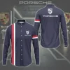 High Quality Customized Men's Long Sleeve Button Shirt PORSCHE-CCY-0075400