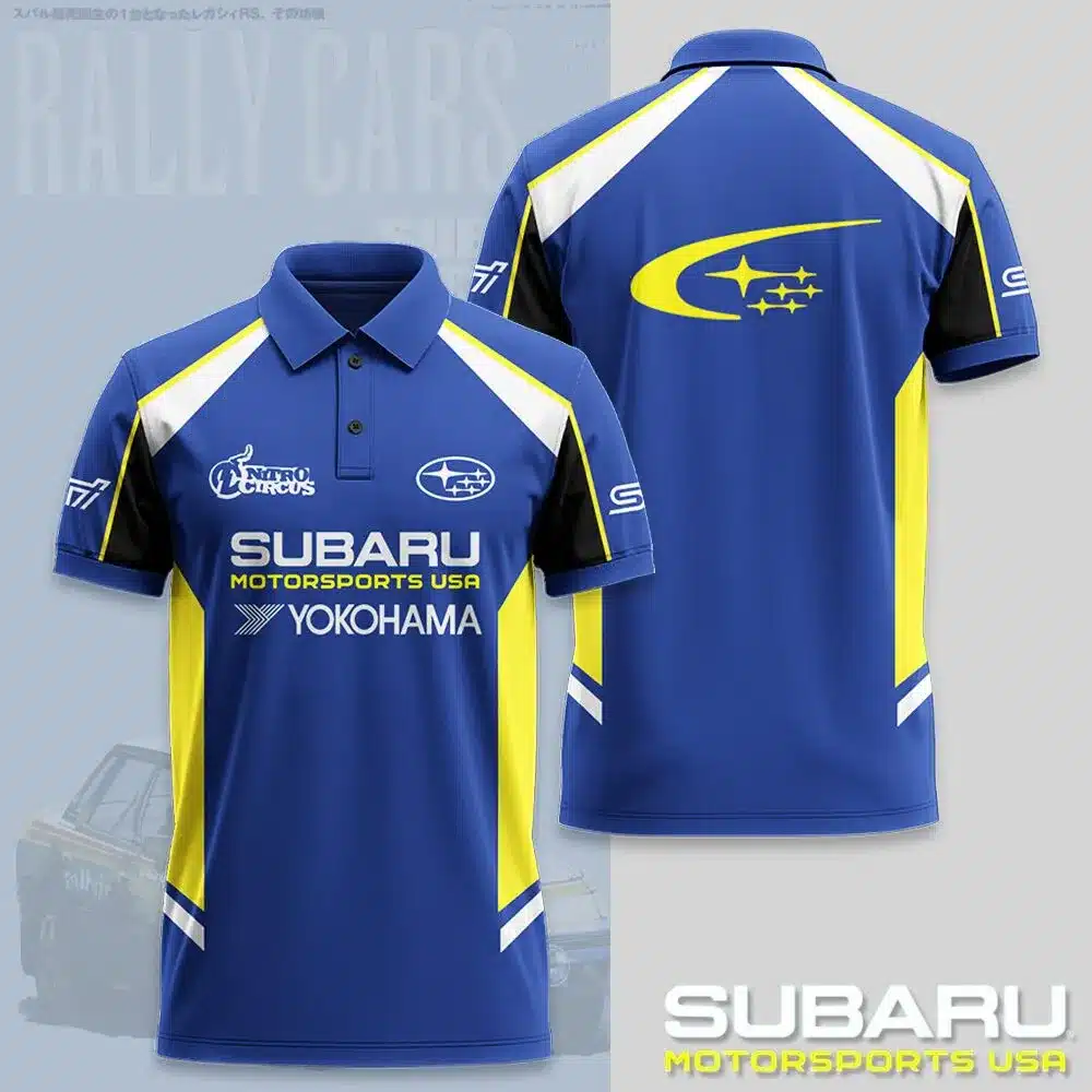 High Quality Men's Polo Shirt SUBARU-PO-0074410