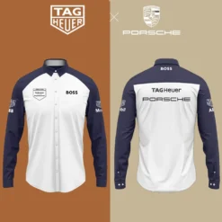 High Quality Men's Long Sleeve Button Shirt PORSCHE-CCY-0075414