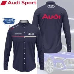High Quality Customized Men's Long Sleeve Button Shirt AUDI-CCY-0075452