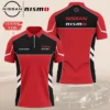 High Quality Customized Men's Zip Polo Shirt NISSAN-TZPO-0074879