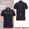 High Quality Customized Men's Zip Polo Shirt AUDI-TZPO-0074864