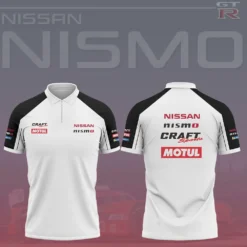 High Quality Men's Zip Polo Shirt NISSAN-TZPO-0074912