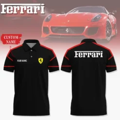 High Quality Customized Men's Polo Shirt FERRARI-PO-0074517