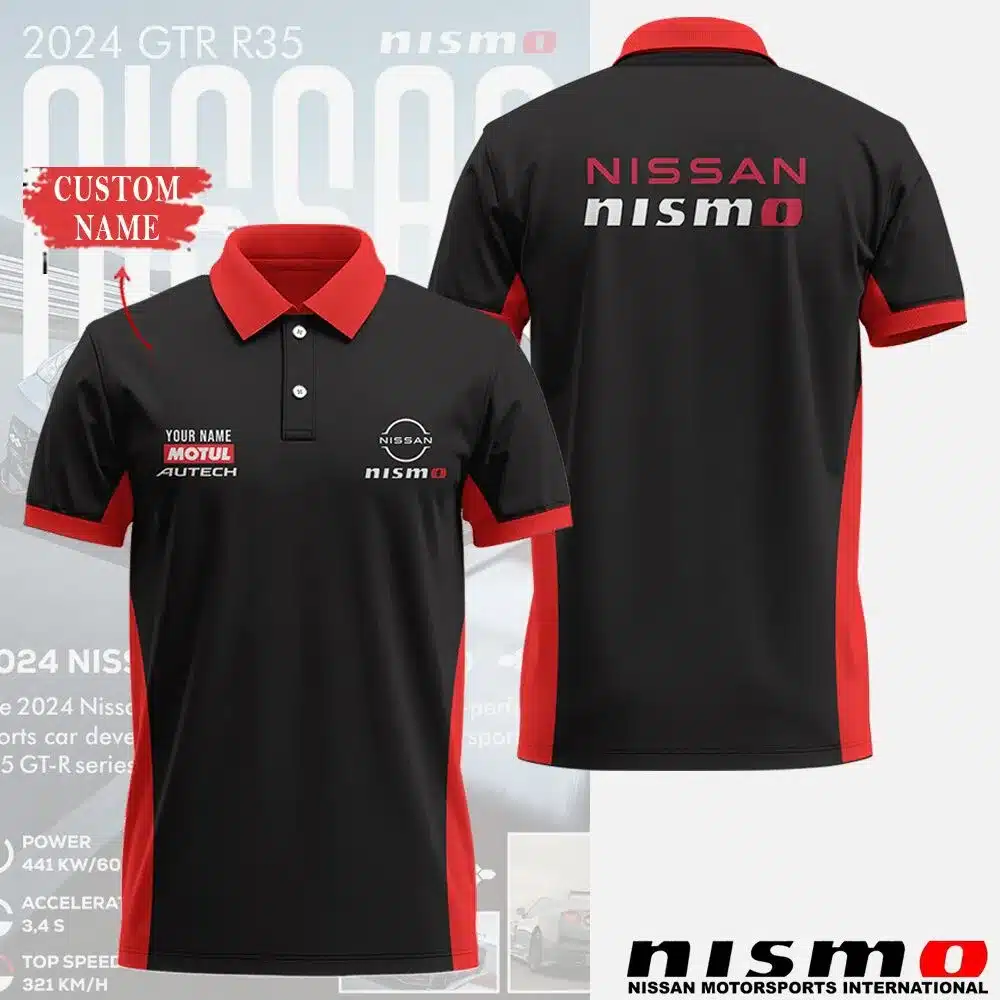 High Quality Customized Men's Polo Shirt NISSAN-PO-0074421