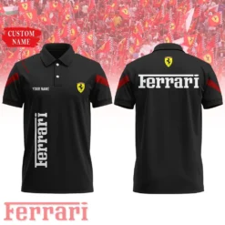 High Quality Customized Men's Polo Shirt FERRARI-PO-0074516