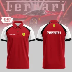 High Quality Customized Men's Polo Shirt FERRARI-PO-0074515