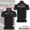 High Quality Customized Men's Zip Polo Shirt NISSAN-TZPO-0074891