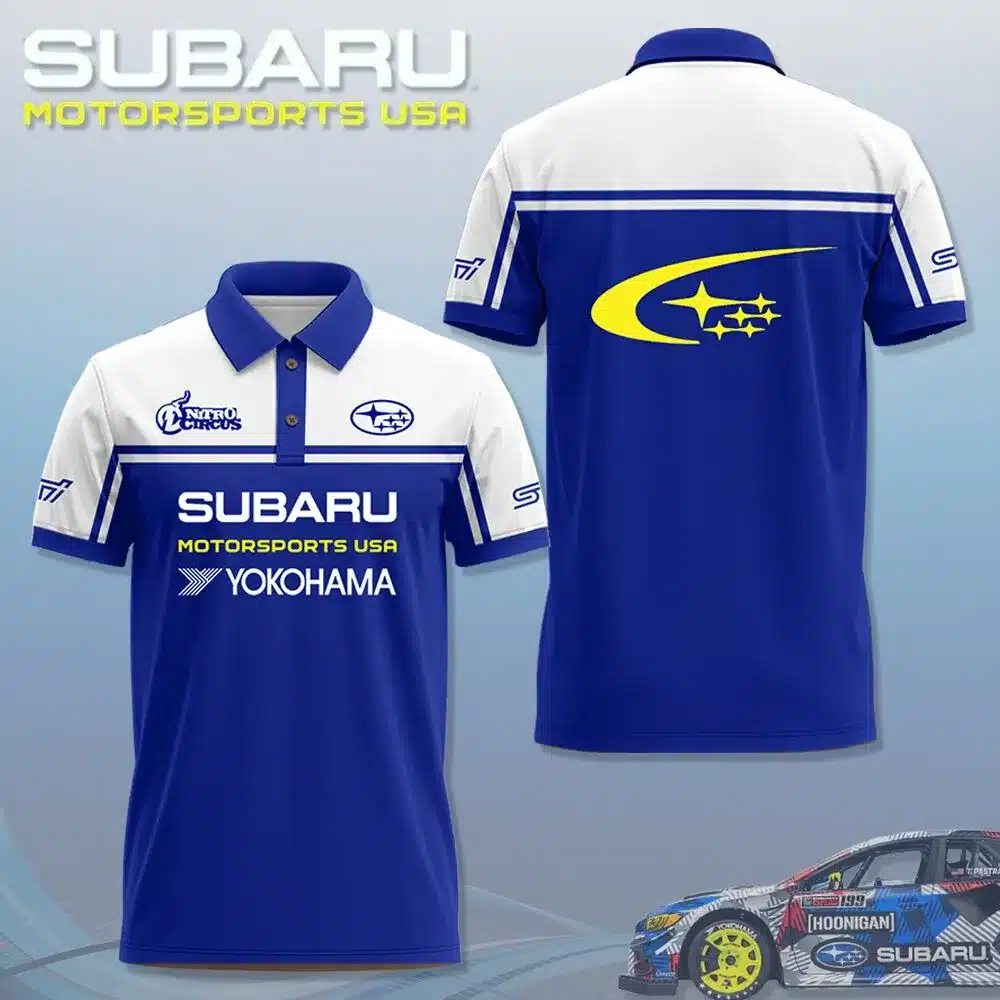 High Quality Men's Polo Shirt SUBARU-PO-0074407