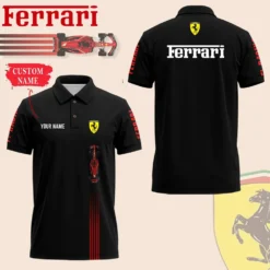High Quality Customized Men's Polo Shirt FERRARI-PO-0074512